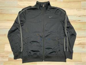 c609 nike■ナイキフルジップ ジャージ■黒 サイズXL■ゆうパックお手軽60レタパ510