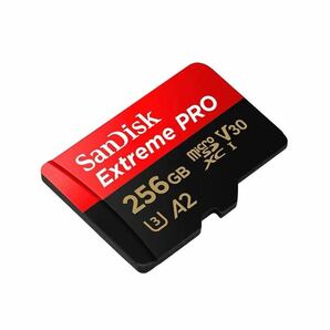 256GB Sandisk black マイクロSD カード の画像1