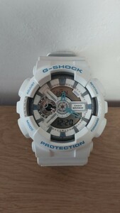 CASIO G-SHOCK ホワイト ジーショック　ブリージーカラー　ga110