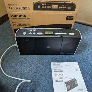 CDラジオToshiba CUTEBEAT tycw26 Bluetooth受信 ラジカセ