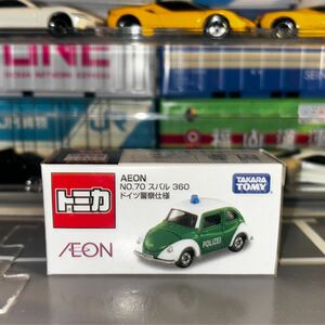 トミカ No.70 スバル360 ドイツ警察仕様 AEON 限定