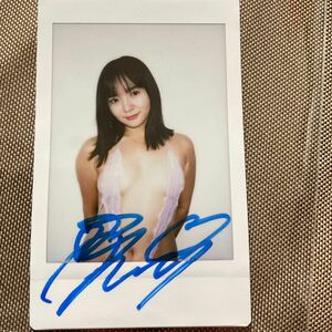 西永彩奈　激よわ雀士　dvd購入特典直筆サイン入りチェキ