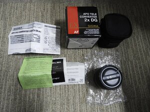 美品 SIGMA シグマ APO TELE CONVERTER 2X EX DG CANON キャノン テレコン(5798)