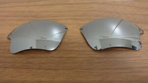 ★処分価格！！★オークリー ファストジャケットXL用 カスタム偏光レンズ TITANIUM Color Polarized 新品 Oakley Fast Jacket XL