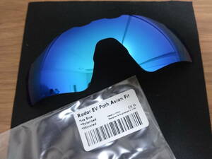 処分価格！！★ レーダーEV パス アジアンフィット用 カスタム偏光 レンズ Radar EV Path OO9275 ICE BLUE polarized