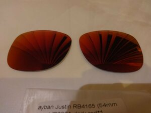 Ray-Ban RayBan JUSTIN Justin RB4165 custom polarizing lens MIDNIGHT SUN Color Polarized new goods 