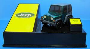 チョロQ　 ジープ ラングラー 　Jeep WRANGLER　　メタリック グリーン（タカラ　TAKARA）