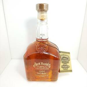 ◎未開栓/古酒◎ジャックダニエル JACK DANIEL'S Tennessee WHISKEY 1904 Gold Medal テネシーウィスキー ボトルナンバー付 即発送