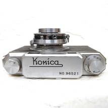 ◎コニカ◎KonicaⅠ型 レンジファインダーカメラ / HEXANON 1:2.8 f=50mm シャッターOK 小西六 ヘキサー 即発送_画像6