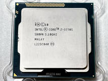 Intel Core i7-3770S. 3.10GHZ 8MB Cache LGA1155 S-spec SR0PN 65W 中古品 SanMax DDR3メモリー4枚おまけ付_画像2