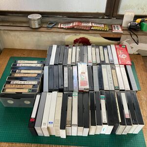 未検品 録音済み 使用済み VHS ビデオテープ まとめて 17kg