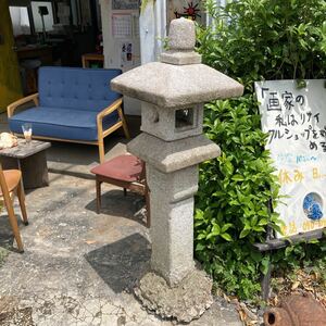  receipt limitation (pick up) .. stone stone light . natural stone light . tradition industrial arts structure . garden garden objet d'art interior peace gardening Saitama prefecture Kawagoe city . place 