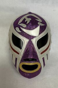 ザ・コブラ　紫ラメ試合用マスク