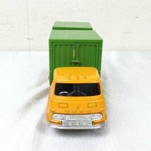 1204 YONEZAWA TOYS ヨネザワのミニカー DIAPET イシコ杭打機 400B / コンテナ車 箱付き_画像7