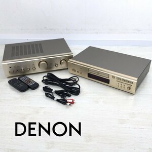 1204 DENON デノン PMA-390IV プリメインアンプ / DCD-755 CDプレーヤー オーディオ 音響機器 リモコン付き