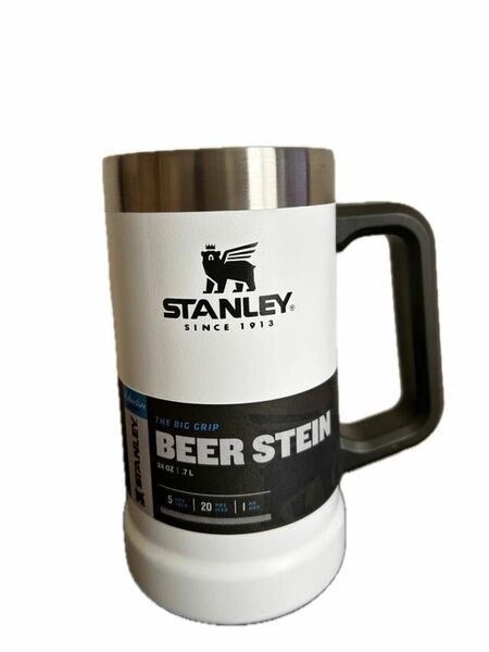 【新品】スタンレーStanley 真空ジョッキ0.7L タンブラー　ホワイト×1