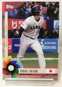 大谷 wbc 2023 Topps World Baseball Classic Global Stars 5 直筆サイン無し 大谷翔平 MLB WBC