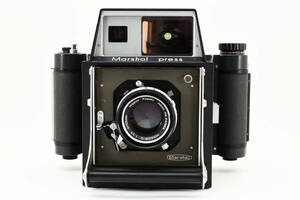 【良品】マミヤ Mamiya Marshal Press 6x9 Camera + Nikkor-Q 105mm F/3.5 Lens #88