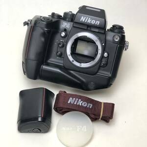 Nikon ニコン F4S ストライプ　専用ボディキャップ　難有りMB20付きフィルムカメラ 