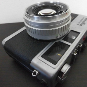 minolta ミノルタ カメラ HI-MATIC E レンズ ROKKOR-QF 1:1.7 f=40mm ジャンク 激安1円スタートの画像8