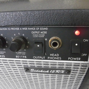 Fender Sidekick 15RX フェンダー ギター アンプ 通電確認のみ ジャンク扱い 激安1円スタートの画像10