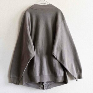 【希少カラー】CHAMPION【90s REVERSE WEAVE スナップ カーディガン】M USA製 リバースウィーブ チャコールグレー チャンピオン u2403125の画像2