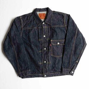 【美品/ビッグサイズ】 FULL COUNT【2107 2107 Type 1 Denim Jacket】42 1st デニムジャケット フルカウント 2404069