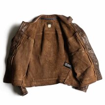 【LIMITED EDITION】 RRL【1ST TYPE LEATHER JACKET】S ファースト レザー ジャケット 2404051_画像3