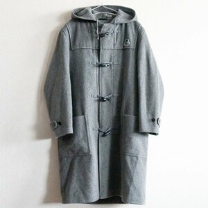 【最高級】PAPAS【Duffle Coat】M グレー パパス ロング ダッフル コート ウール u2404036