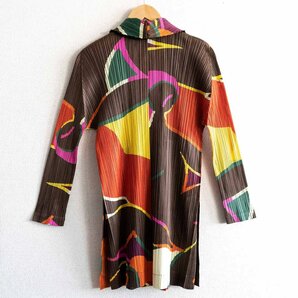 【極美品】 PLEATS PLEASE【プリーツ ロングジャケット】 SIZE:3 プリーツプリーズ ISSEY MIYAKE 2302233の画像2