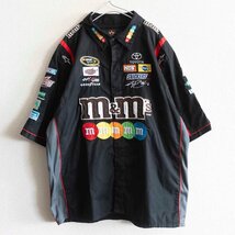 【希少】JH DESIGN 【M&MS レーシングシャツ】 XL JEFF HAMILTON ジェフハミルトンエムアンドエムズ u2404045_画像1