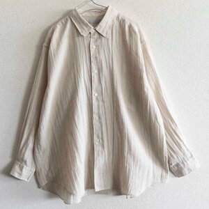 【90s/アーカイブ】COMME des GARCONS HOMME【ビッグシルエット リネン シャツ】ギャルソン オム 2404220