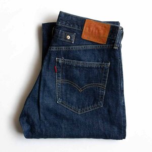 【雰囲気抜群】 LEVI'S 【 702XX BIG E デニムパンツ 】32×34 インディゴ 日本製 wsm 2404292