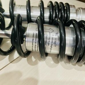 窒素入りローダウンサス！ 265mm サスペンション ローダウン リアサス メッキ モンキー ダックス シャリー 260ミリ 265 280 250 300ミリの画像4