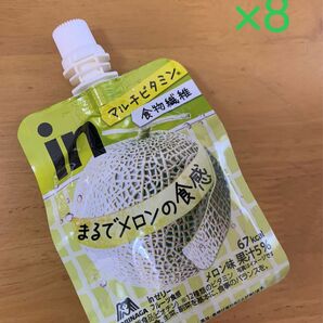 inゼリー フルーツ食感 メロン (150g×8個)