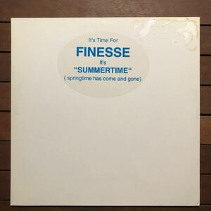【r&b】Finesse / Summertime (Springtime Has Come And Gone)［12inch］オリジナル盤《1-1 9595》