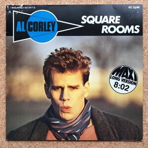 【r&b】Al Corley / Square Rooms［12inch］オリジナル盤《O-200》