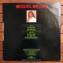 【r&b】Miquel Brown / So Many Men, So Little Time［12inch］オリジナル盤《O-235》_画像2