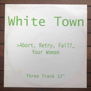 【r&b】White Town / Your Woman［12inch］オリジナル盤《O-235》