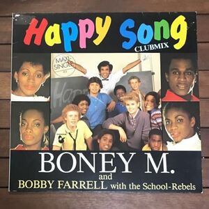 【80's】Boney M. / Happy Song［12inch］オリジナル盤《O-196 95959》