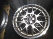 BBS　RG-R　RG735　17インチ　7.5J　+35　PCD100　5穴　5H　シルバー　2本セット_画像2