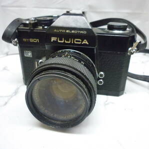 Y4-1 FUJICA(フジカ) 一眼レフカメラ 【 ST 901 】 Lens-Japan EBC FUJINON f=55mm 1:1.8 の画像1