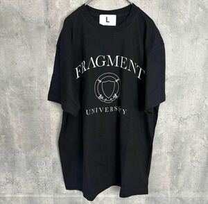 FRAGMENT UNIVERSITY ロゴTシャツ フラグメントL 藤原ヒロシTシャツ フラグメント