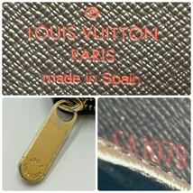 1円〜【美品】LOUIS VUITTON ルイヴィトン ダミエ ジッピーウォレット 長財布 ラウンドファスナー ウォレット ブラウン メンズ レディース_画像10