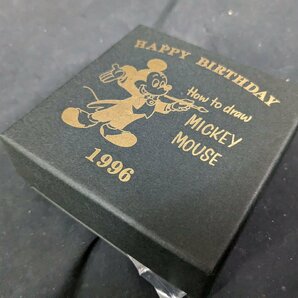 未使用 Disney 1996個限定 懐中時計 ミッキー マウス スタンド付き How to draw Mickey Mouse ストアの画像5