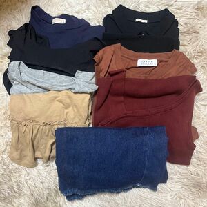 春服　夏服　9点セット　Tシャツ　ワンピース　ANAP AZUL GAP LOWRYSFARM