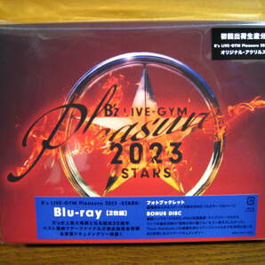 中古ブルーレイ◆B’z LIVE-GYM Pleasure 2023 -SRARS-【Blu-ray】◆2枚組◆オリジナルアクリルスタンド付◆ポストカード付◆の画像1