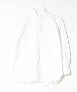 メンズ 「Maison Kitsune」 ワンポイント長袖シャツ 36 ホワイト