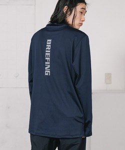 メンズ 「BRIEFING」 長袖Tシャツ X-LARGE ネイビー