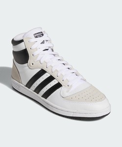 メンズ 「adidas」 ハイカットスニーカー 23.0cm ホワイト×ブラック